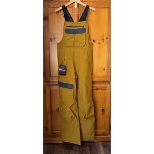 Trew Gear Women's XL Astoria Toffee Ski Snowboarding Bib Pants Overalls NEW NWT